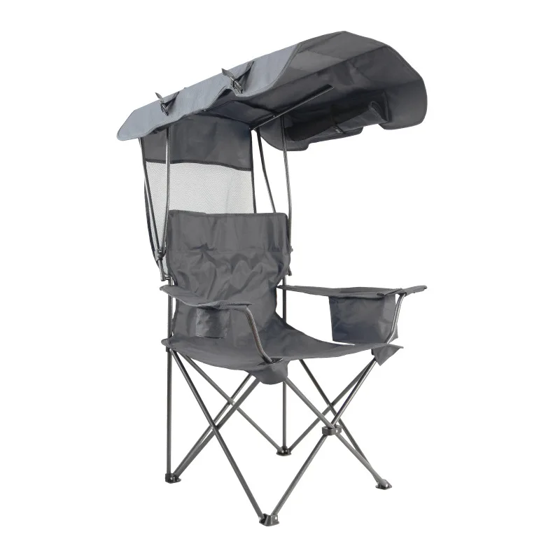 Armrest Furniture Ultralight Fashion Personalized Captain Tailgate Director Folding Chair With Canopy