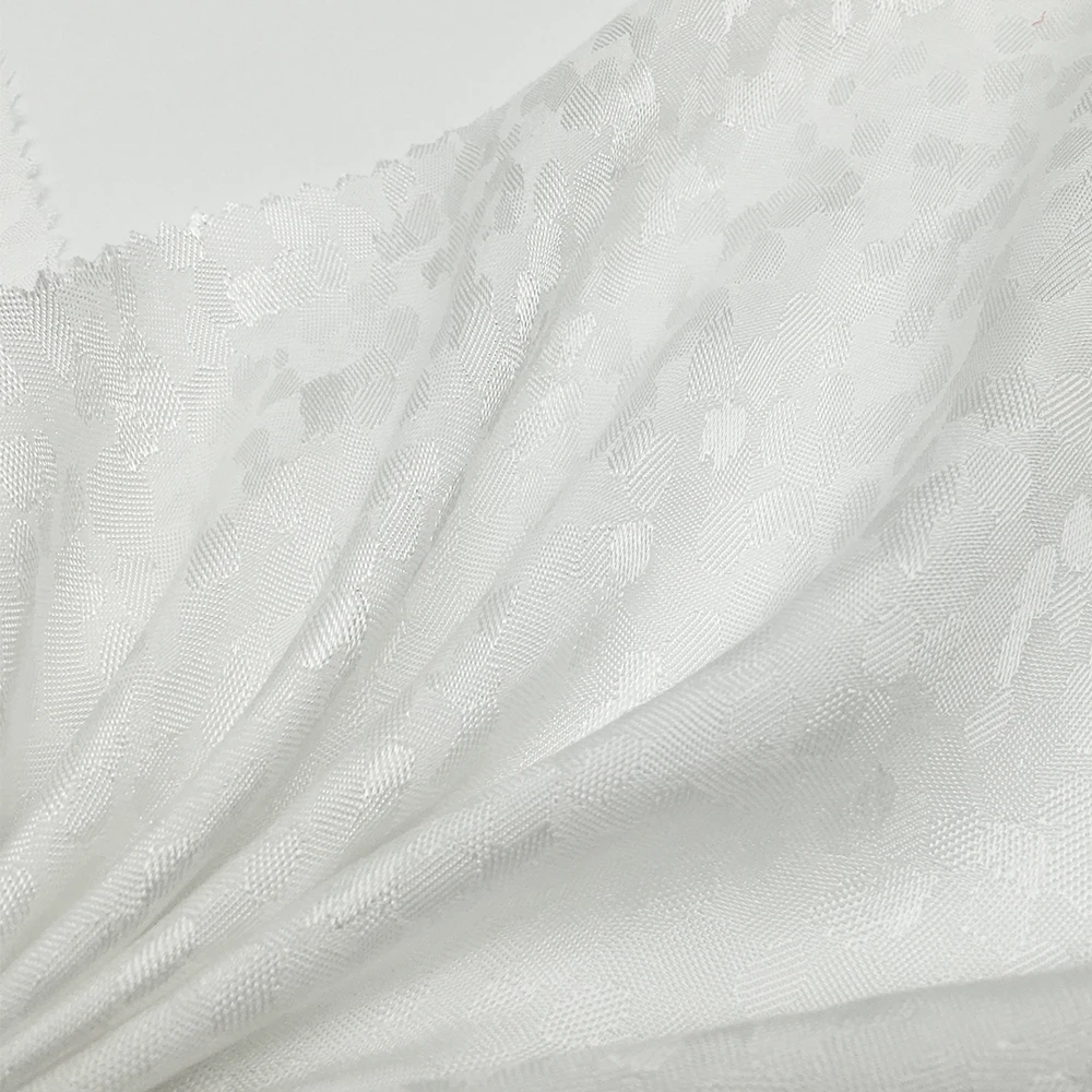 Viscose rayon leopard Jacquard fabric for dress material rayon fabric