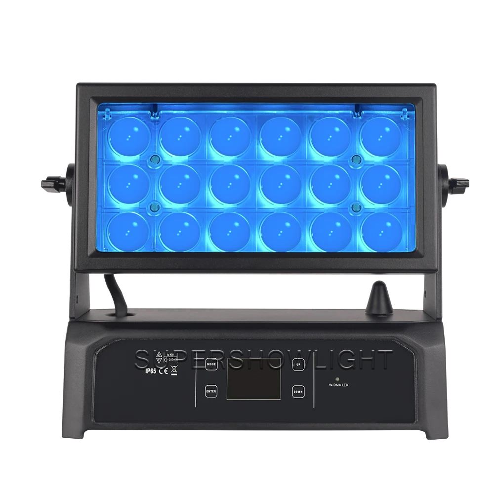 LED Flood Star Color 270Z Wash Zoom 18x15W RGBW IP65 Sgm P9 Led City Color Lighting