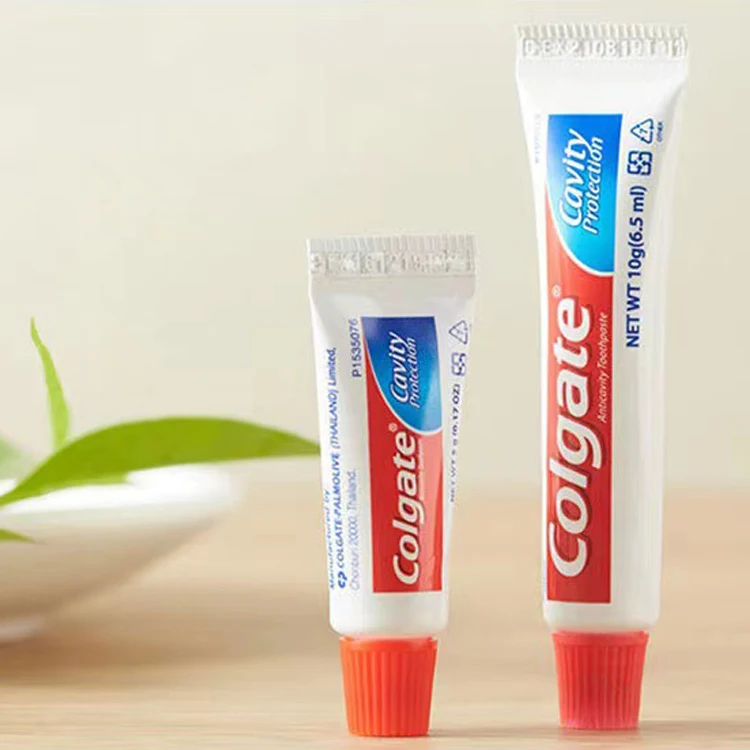 S&J Wholesale Customize Cheap Price OEM ODM  5g /10g Disposable Hotel Travel Bathroom Size Mini Mint Toothpaste Hotel Supplies