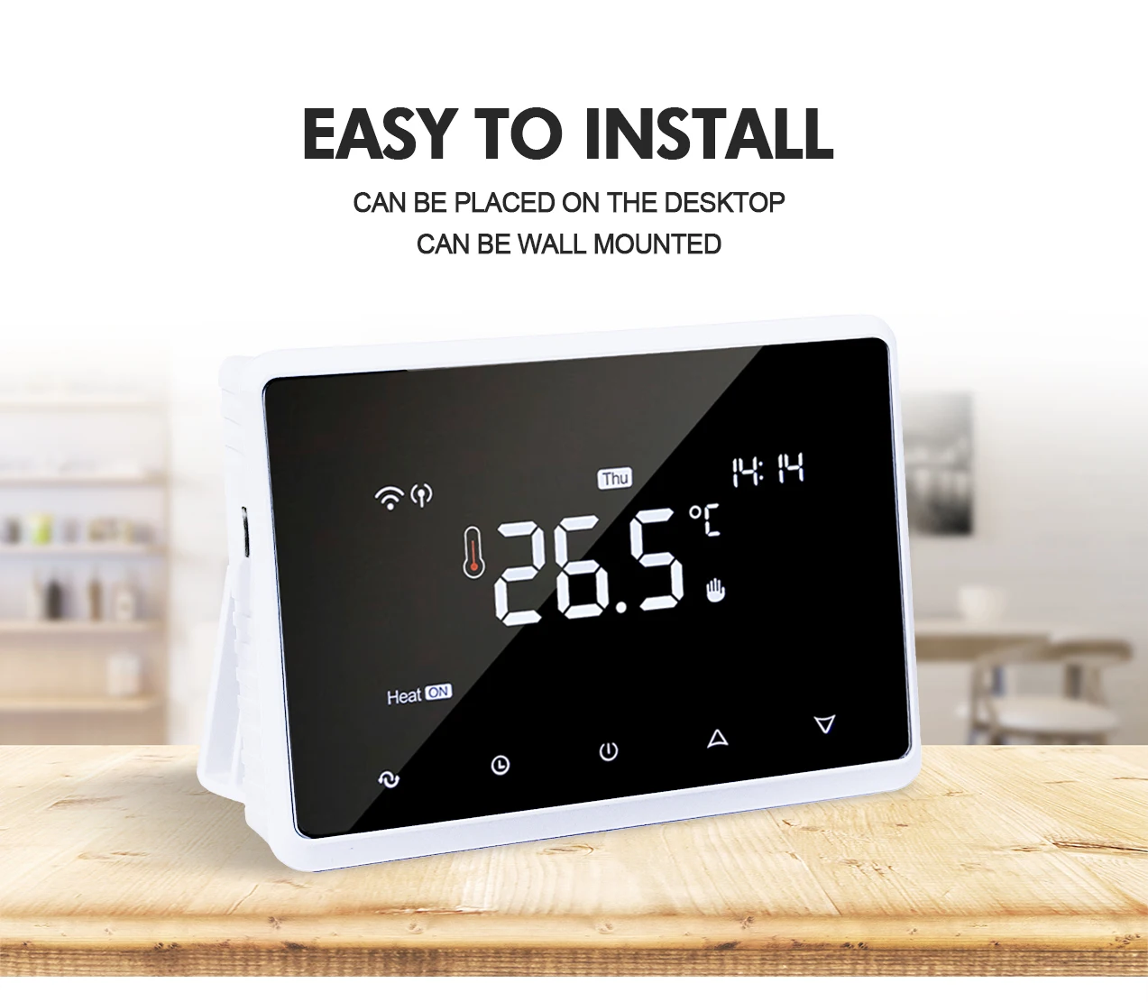 ME98  wireless WIFI  smart  gas  boiler heating thermostat  programmable  remote control thermostat