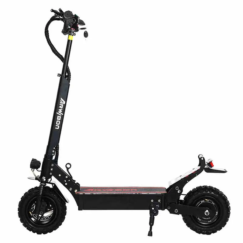 Hydraulic suspension 11inch offroad escooter 55km/h cheap electric scooter 2 wheel single dual motor scooters
