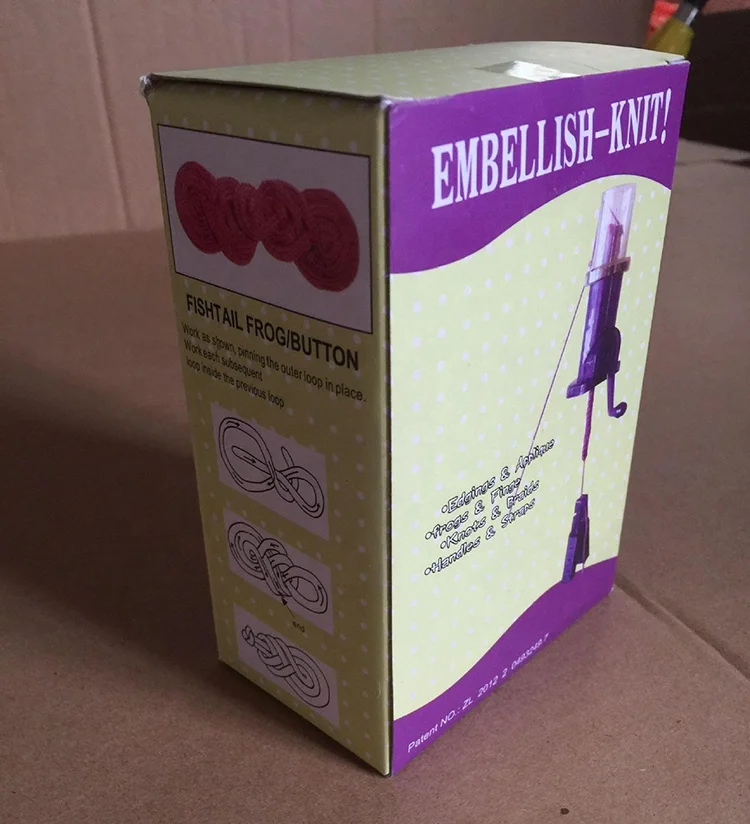 SHELIKE Household hand knitting tools hand-knitted rope DIY sweater, bracelet knitting  winding machine  winder