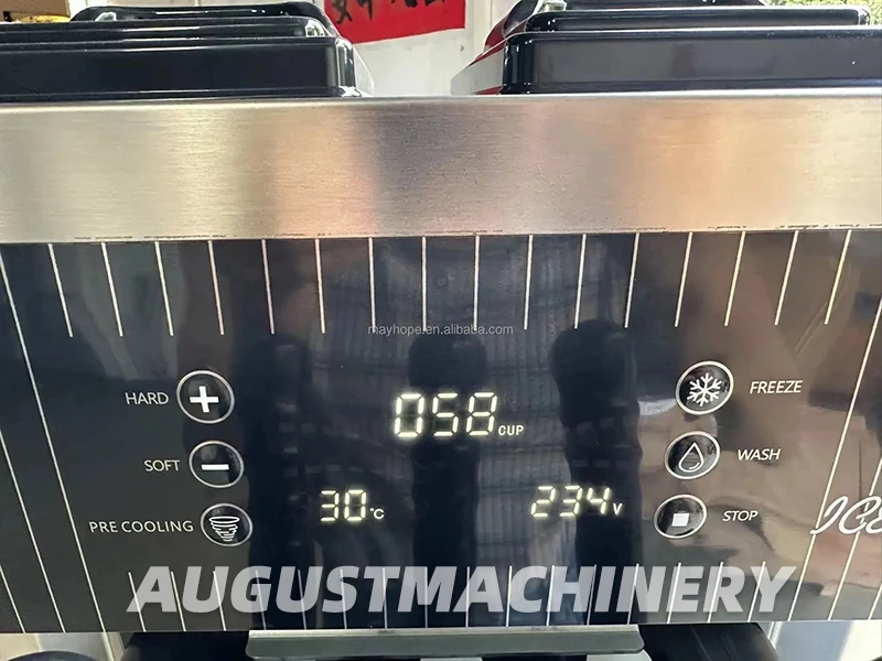 Ice Creme Machine A Glace Italienne Appareil Pro Ijsmaker Softijsmachine Eis Maschiene Gelatiera Ice Cream Maker with Compressor