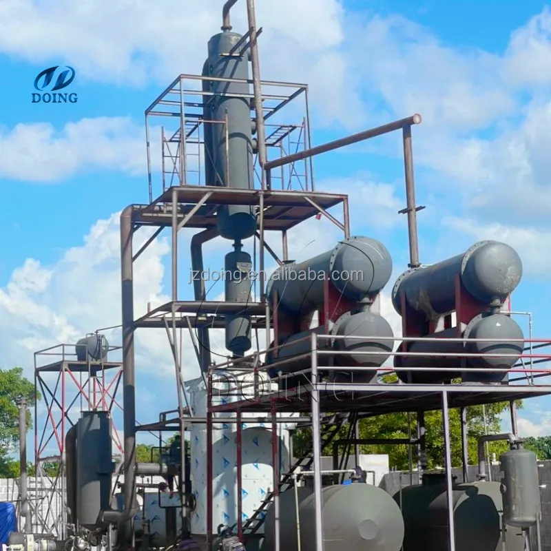 Top-Rated Waste Oil to Diesel Oil Distillation Machine for Sale