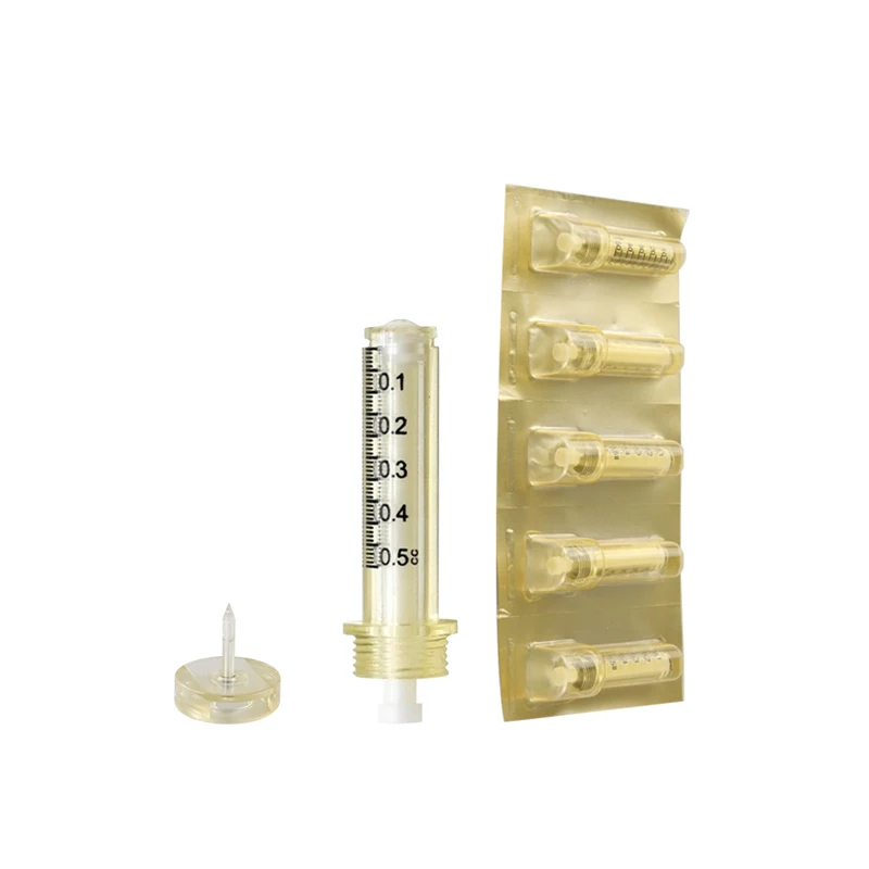 No needle Liquid inject Portable 0.5ml Hyaluronic Pen Ampoule Sterile Disposable Factory price needless Hyaluronic acid pen