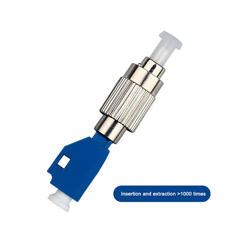Hot sell LC-FC Flange Coupler Fiber Adapter LC/UPC Female to FC/UPC Male Fiber Optic Hybrid Adapter