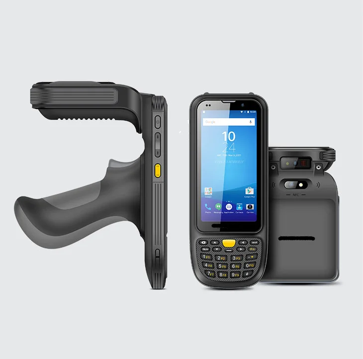 C60 20 meters Android 10 Impinj R2000 rugged handheld UHF RFID PDA reader for Warehouse Inventory