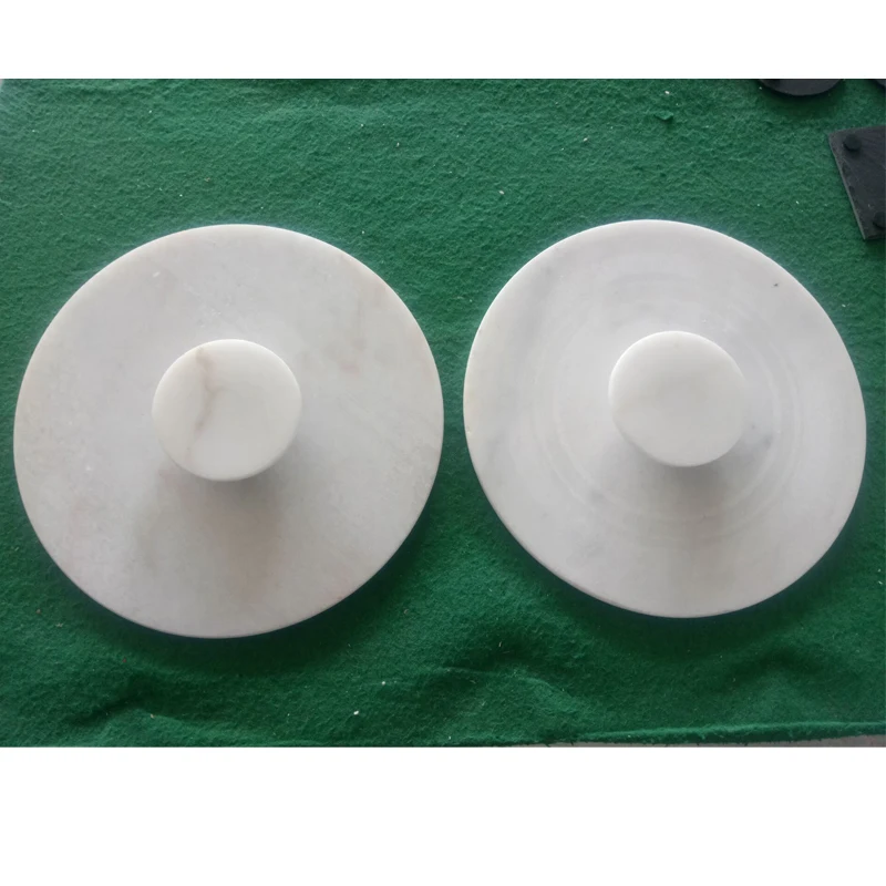 Marble Home Decoration Polished Round Dining Table Serving Set Kitchen Cabinet Lazy Susan