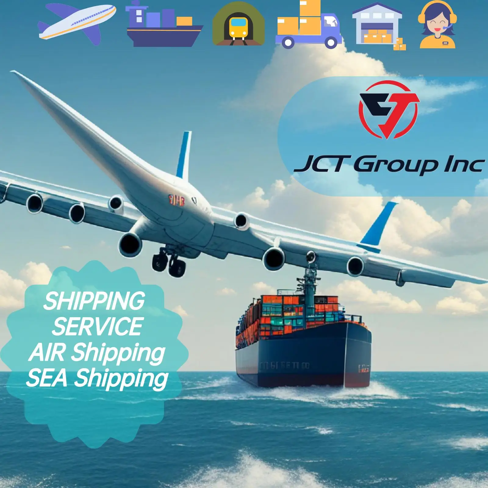Freight Forwarder Logistics Service Cargo Rates FBA Shipping Agent From China DDP /DDU To USA UK CA