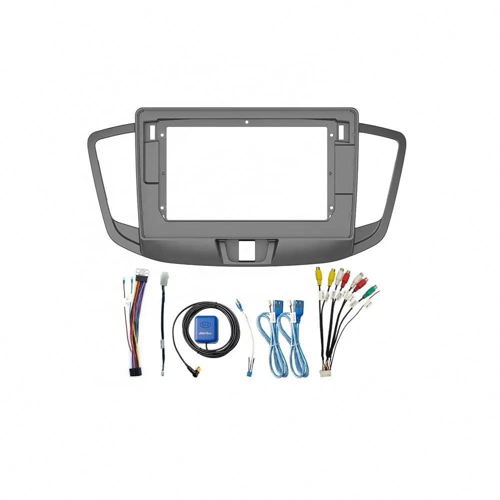 Car Stereo Radio Frame for Chery E5 Envy 2011-2014 with Wiring Harness RCA Cables(47a9175b)