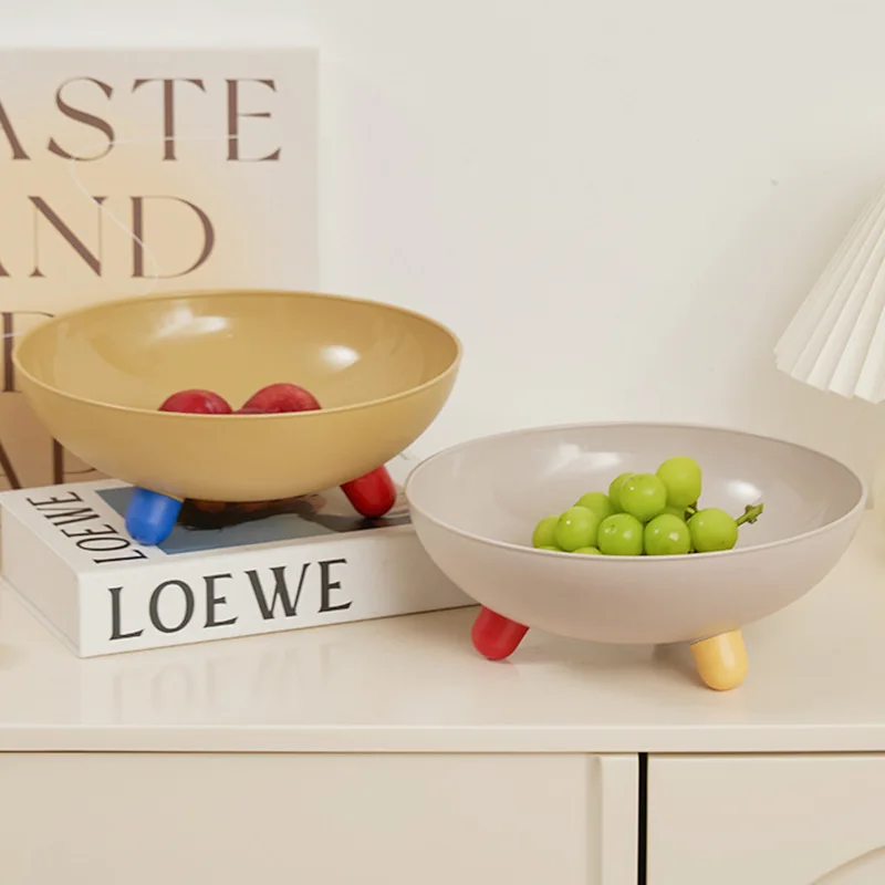 Handi Crafted Pure Iron Medium Size Kitchen Ware White Powder Coated Dry Fruit Server Bowl for Parties and Ramadan Gifts
