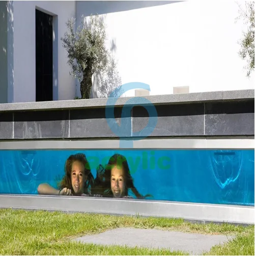 PG Modern Plexiglass Glass Wall Acrylic Product Swimming Pool