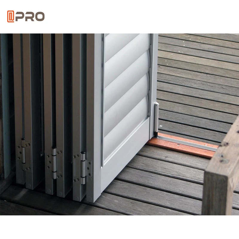 Rational construction aluminum louver door and Casement Window design reasonable price Louver Shutter window shutters exterior