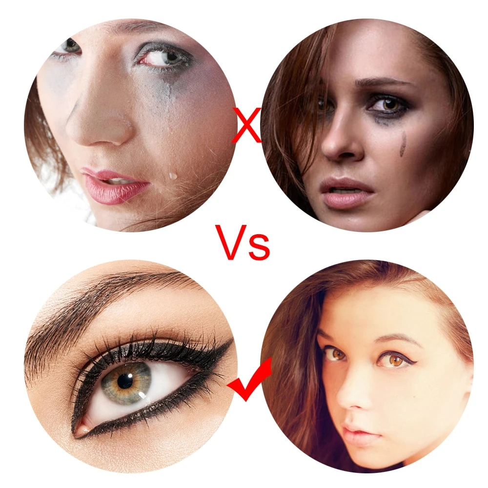 
Fashion Waterproof Vegan Natural Easy Wear Brightening Big Eye Shimmer Glitter Matte Eyeliner Pen Private Label Liquid Eye Liner 