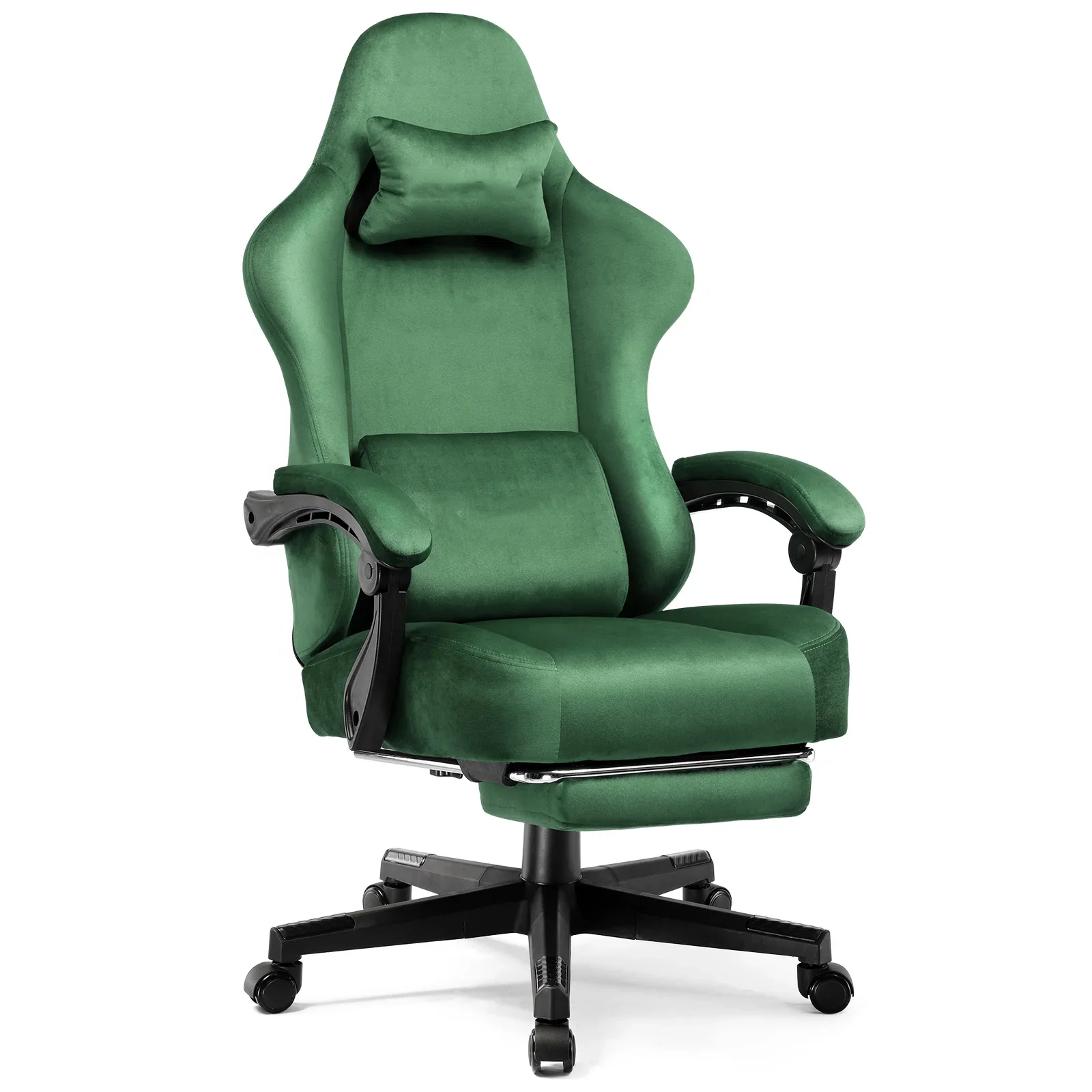 Cheap High Quality Breathable Alcantara computer Gaming Chair Comfortable Massage Gamer Swivel Reclining Chair with Footrest