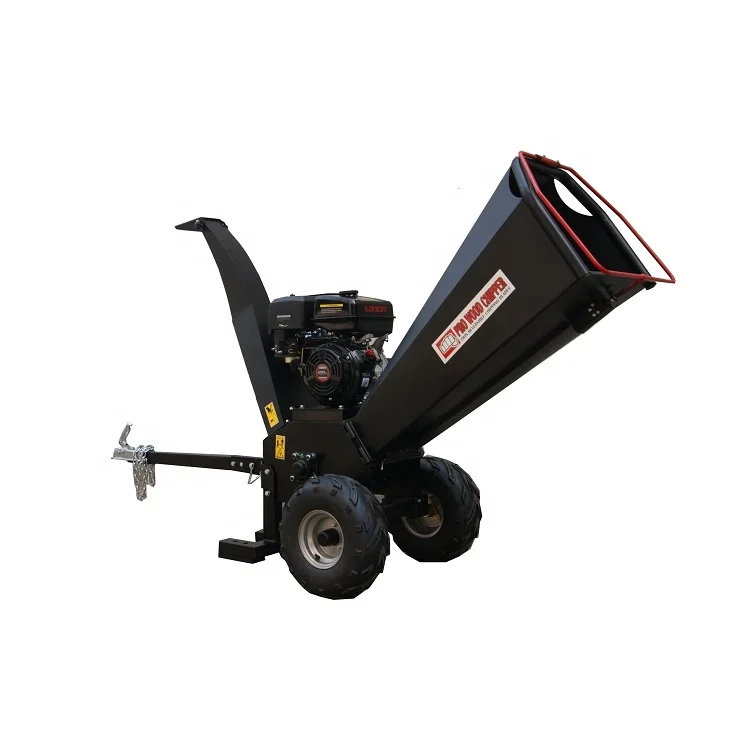 
15HP gasoline wood chipper with Loncin engine 