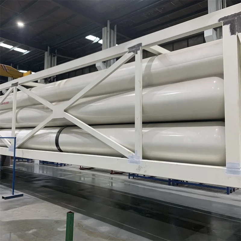 10 комплект трубки опорная контейнер 3 оси 40ft сжатого природного газа длинная трубка цистерна