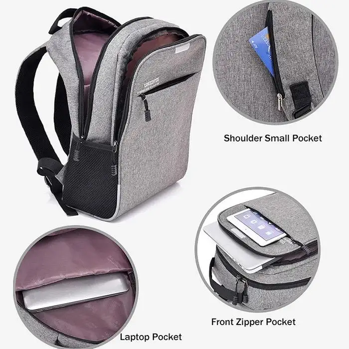 Safe And Reliable Custom Laptop Backpack Waterproof Students knapsack Fashion Casual Laptop Backpacks