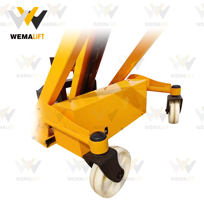 GL-0121 Curving Boom Loading&Unloading Forklift 500kg for Oil Drum Grabbers Manual Truck