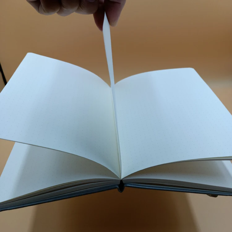 Leather 2022 Diary Hardcover Agenda Printing A5 Budget Planners Dotted Journal Hardback Notebook Custom Stationery