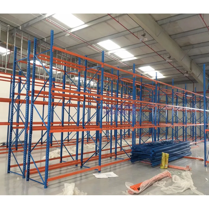 Industrial Warehouse Heavy Duty Adjustable Selective Storage Rack System Pallet Racking