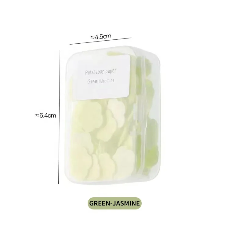 Foaming Hand Soap Tablet Eco Friendly Disposable Tablet Paper Soap Sheet