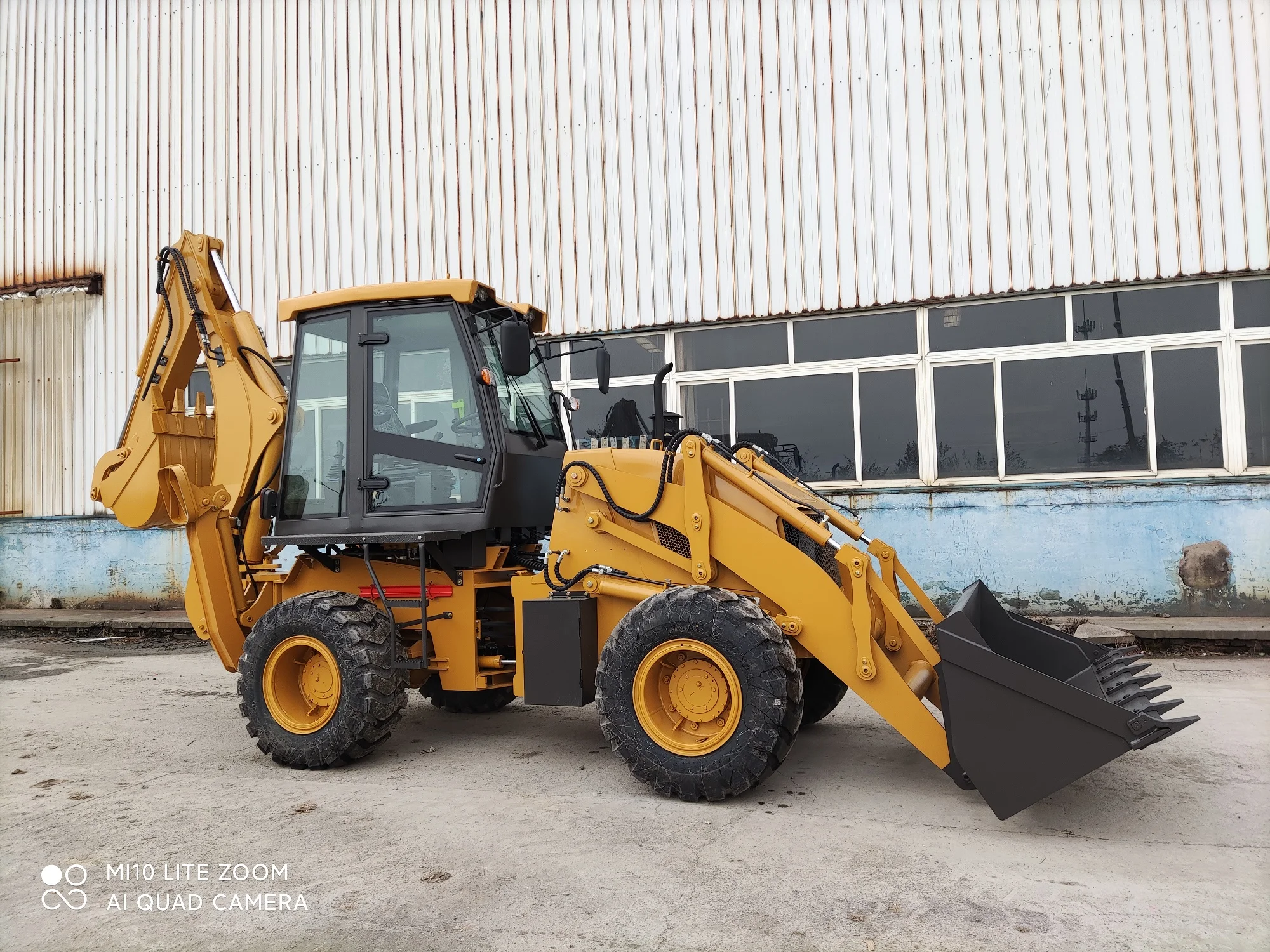 LC40-28(Luxurious) China Wheel Mini Skid Steer Loader Backhoe with Width Bucket Ready