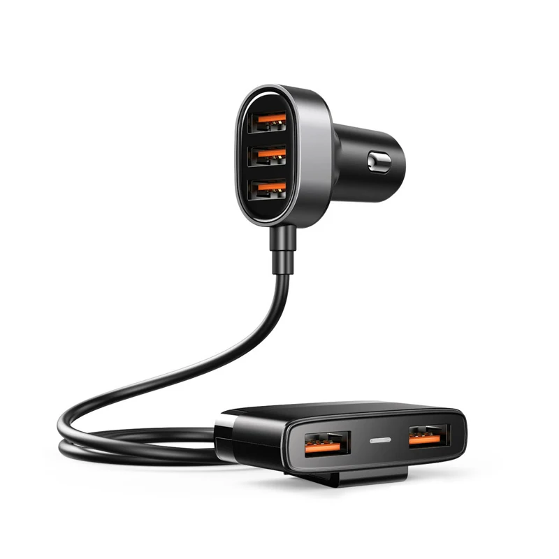  Высококачественное Автомобильное зарядное устройство Joyroom 5 в 1 с USB 30 Вт автомобильное несколькими портами портативное для мобильных телефонов/ноутбуков быстрая