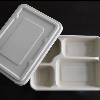 unbleached biodegradable food containers