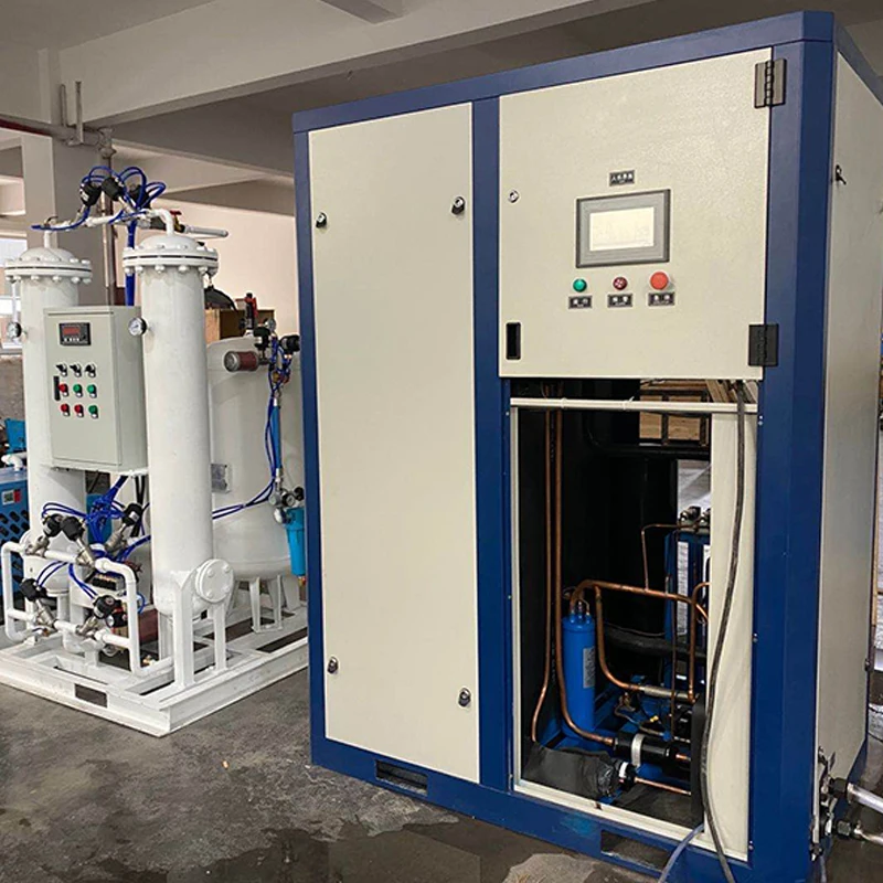 Discount Liquid Nitrogen Generator Liquid N2 Gas Plant Cryogenic Nitrogen Machine With Tanks