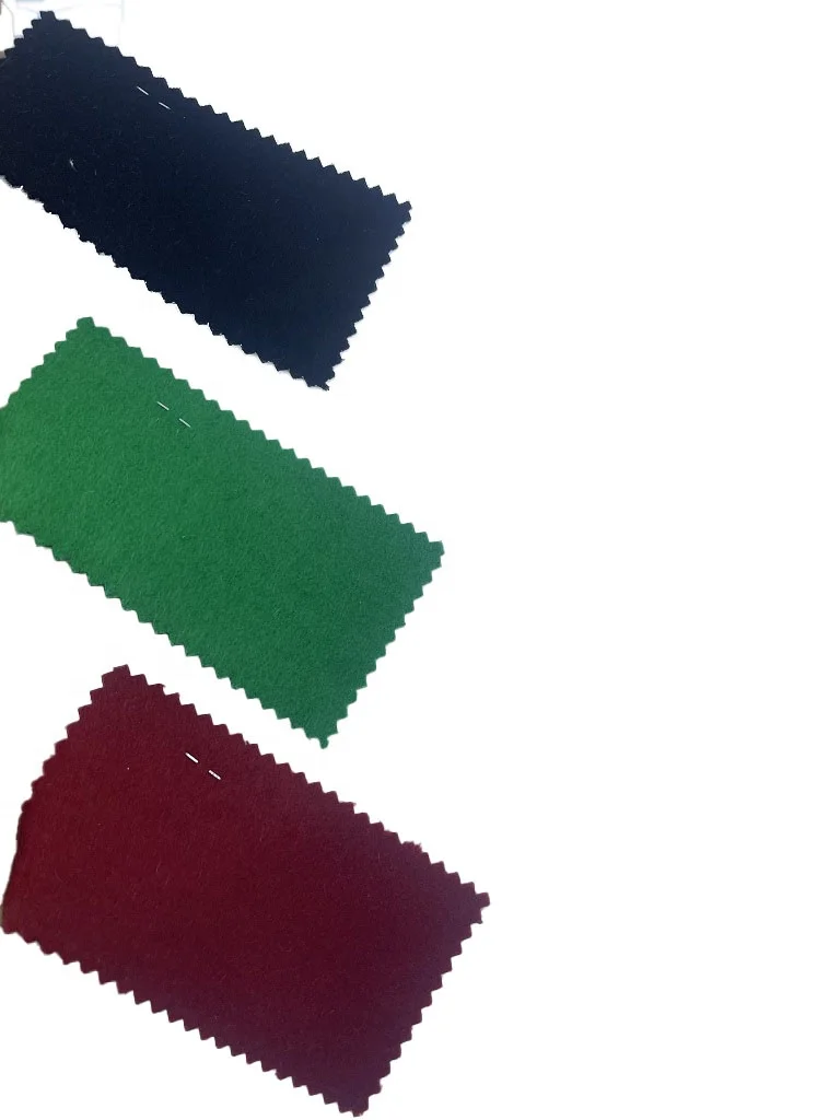 Worsted Fabric Supplier Polyester Wool Double Face Polar Fleece Plain Fabrics For Clothing ZZH24004