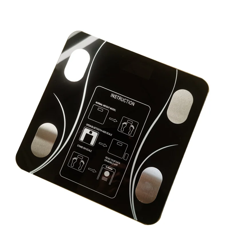 Electronic Portable Bathroom Body Fat Weighing BMI Scale LCD Digital Analyzer Scale with Audio Broadcasting