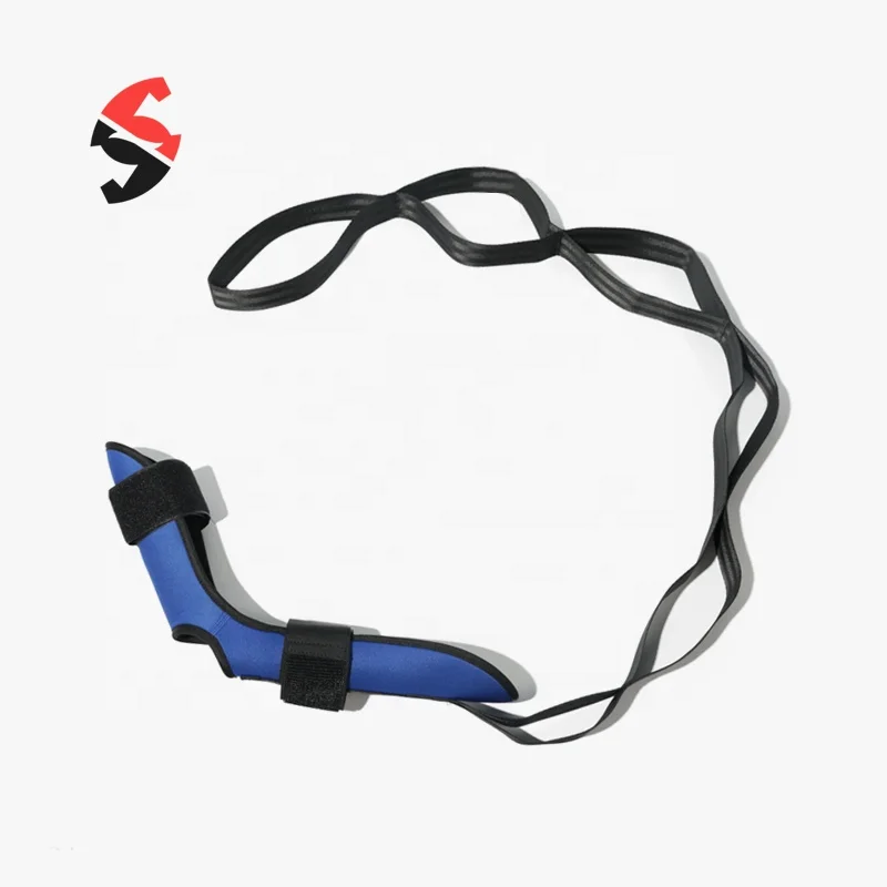 Best Quality Wholesale Price Ankle Foot Leg Calf Stretcher Strap With Segment Design For Plantar Fascia