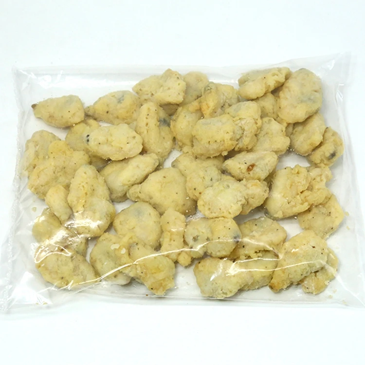 
Custom High Quality Frozen Storage Clam Meat with Tempura 