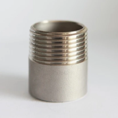 Stainless steel thread nipple