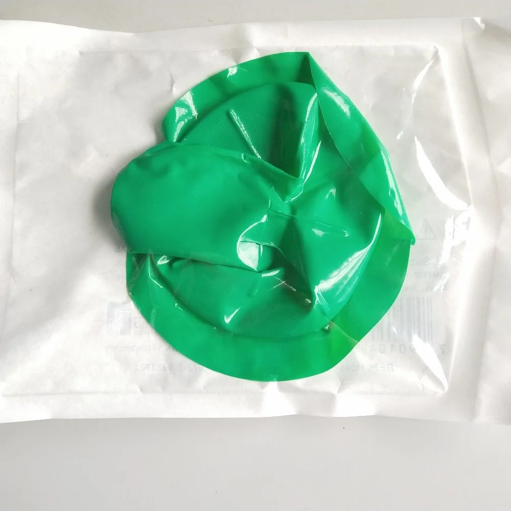 Medical supplies disposable universal plastic finger lamp handle cover green one-piece