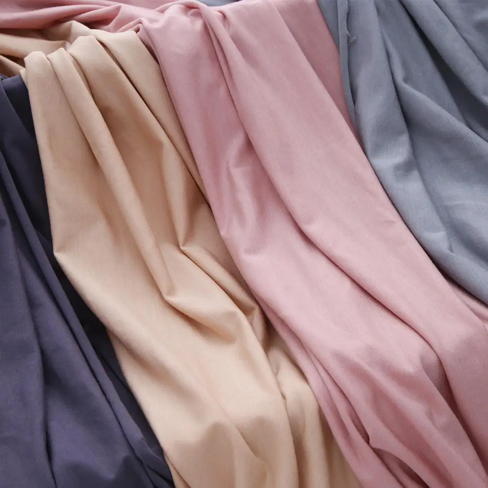 100S customized soften Lenzing jersey  fabric 86.9% modal 13.1%spandex interlock modal fabric for Tshirt underwear child clothes