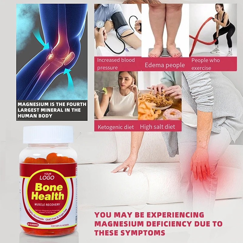 Best Price Magnesium malarate Gummies  Relief   Muscle Relaxation Magnesium glycerate Gummies