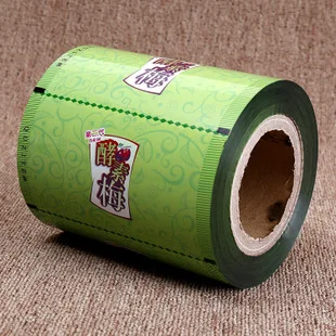 Food Packaging Film Roll Aluminum Film Rolls Snack Packaging Film Honey Sachet Roll Plastic Candy Wrapper