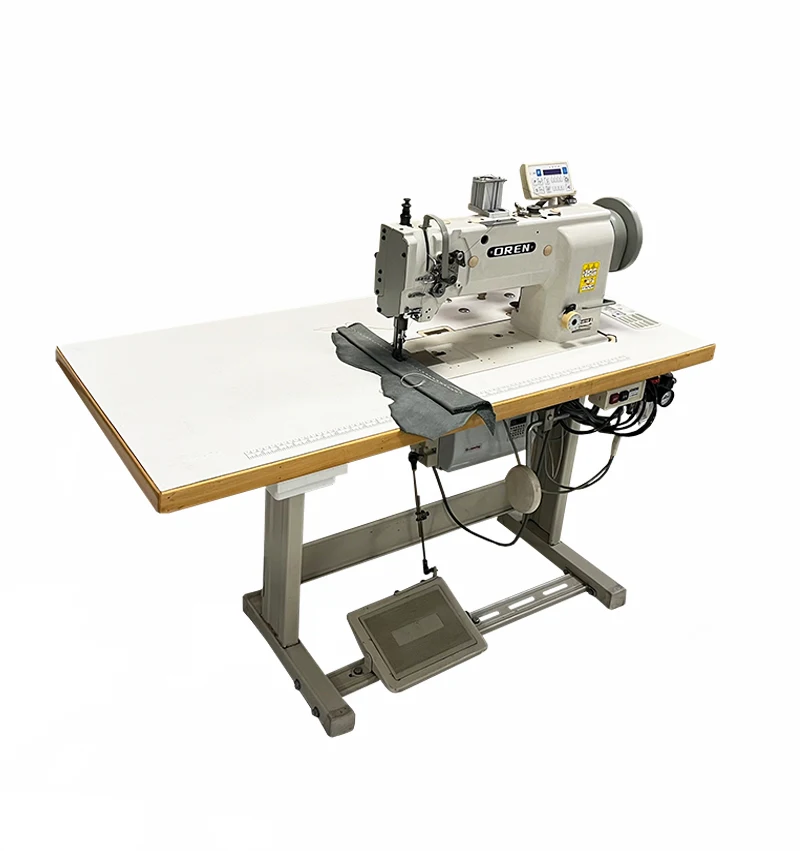 Single needle leather sewing machine Heavy material thick thread sewing machine industrial textile equipment RN-6610D