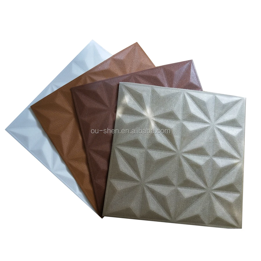 Easy to DIY Self-adhesive 3D PE Foam Wall Decoration Sticker