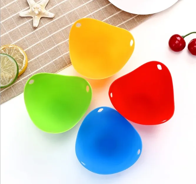 
Amazon Hot Sales Microwave safe Nontoxic Silicone Egg Boiler, Silicone Egg Cooker, Silicone Egg Poacher 