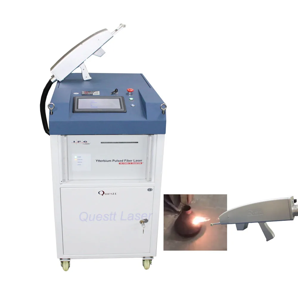 High Efficiency CL 1000 Laser Rust Removal Machine 20W-500W Range Manual Cleaning Used Condition in New Zealand