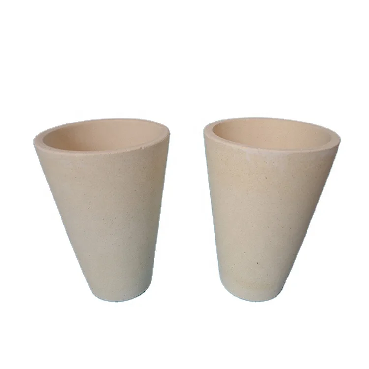 High quality fire clay crucible have a higher than normal resistance to cracking