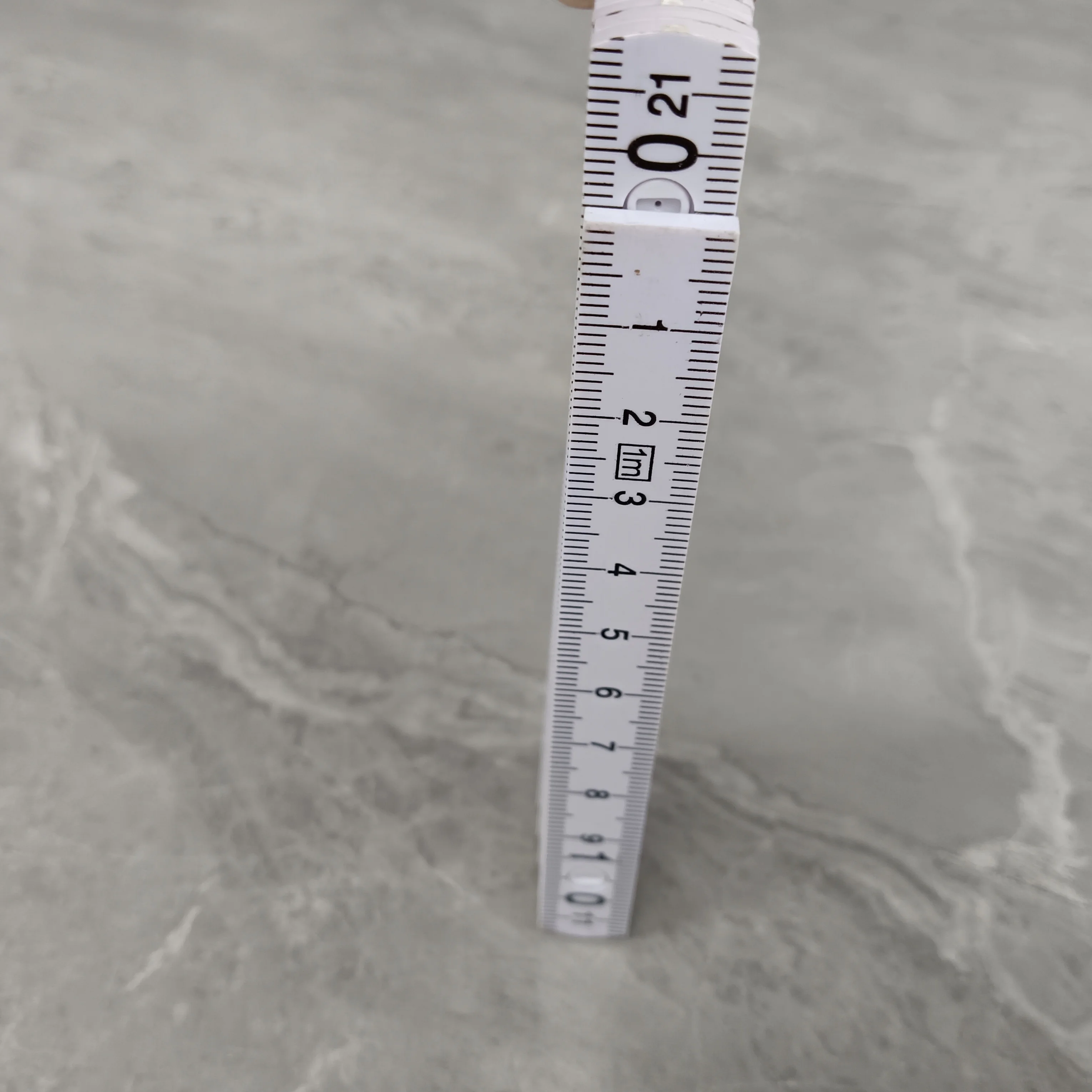 White ABS Folding Ruler suitable for measuring woodworking project