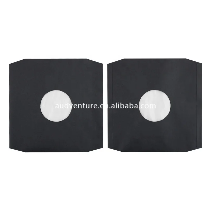 lined with PE Album sleeves 12 inch corner cut paper inner sleeve vinyl LP inner protective cover record sleeves