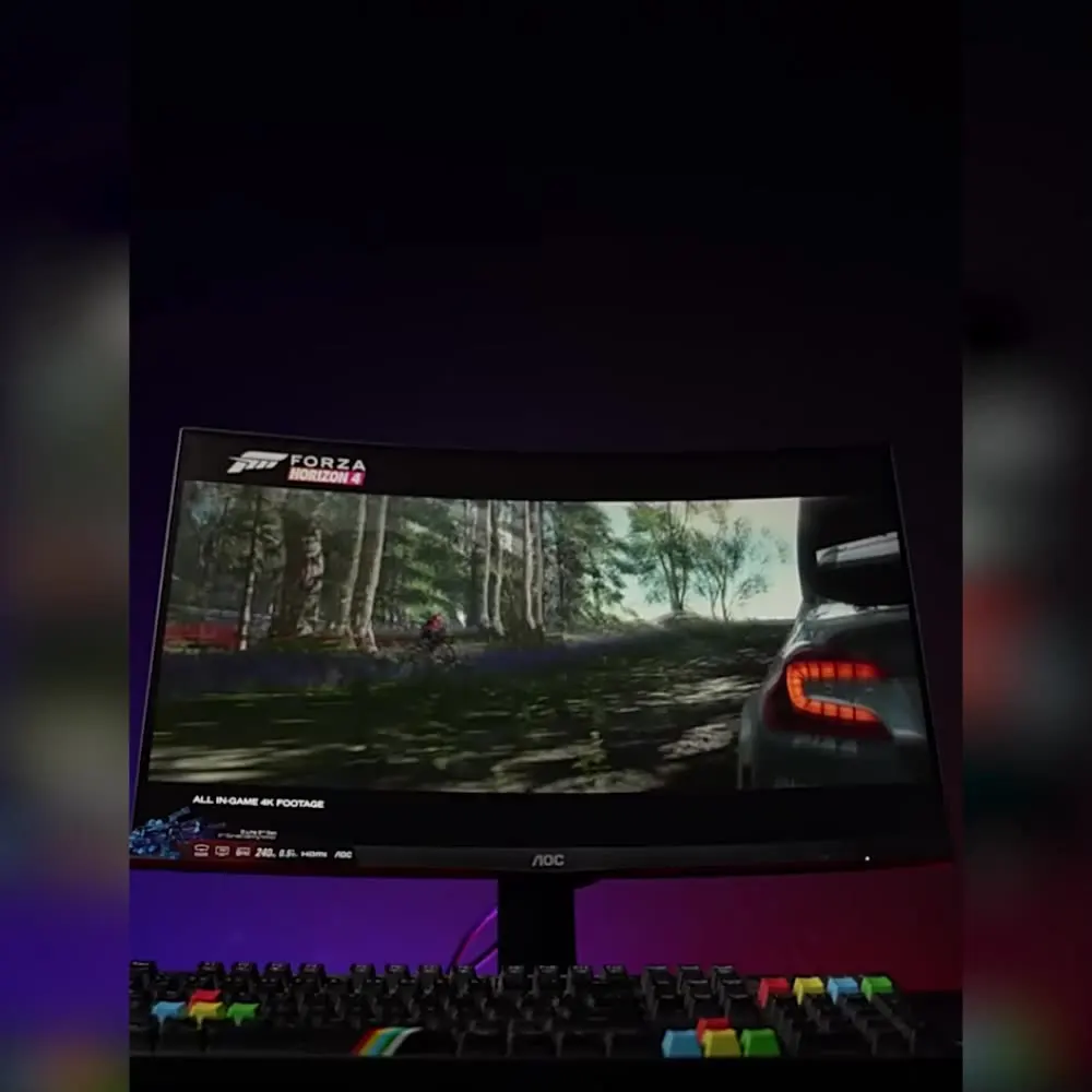 AOC C27G2Z 240Hz Gaming Monitor 27-Inch Curved 0.5MS Response Gaming PC Monitor