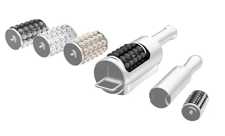 Dual Aluminum Handpieces Roller Massage Endo Roller Body Slimming Machine Rolling Therapy for Muscle Relax Lymphatic Drainage