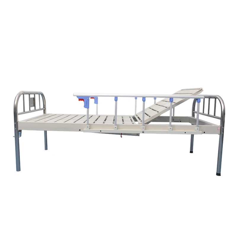 Adjustable cheap price Nursing single Crank Manual Medical Hospital Bed